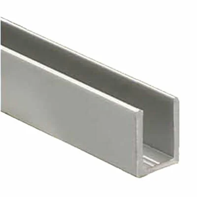 Shower Door Channels U-Channels - 12UCHBN