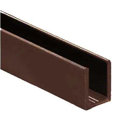 Shower Door Channels U-Channels - 12UCHORB