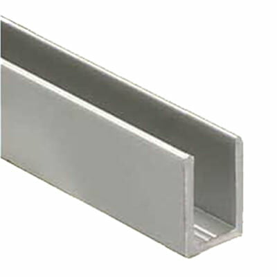 Shower Door Channels U-Channels - 38UCHBN