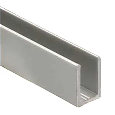 Shower Door Channels U-Channels - 38UCHBN