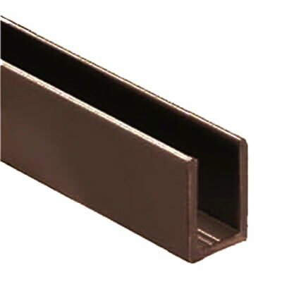 Shower Door Channels U-Channels - 38UCHORB