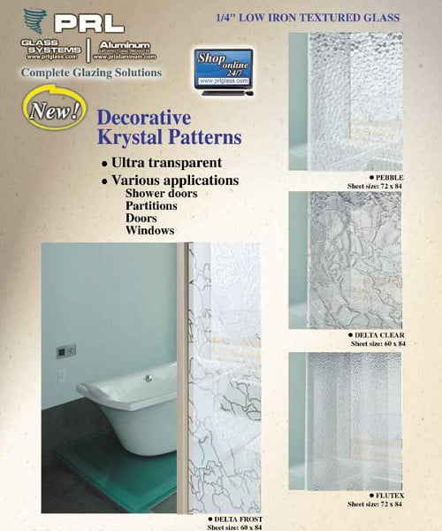 Krystal Klear Glass Patterns