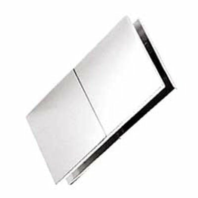 Shower Door Clamps Square Transom - PL-TSC188CH