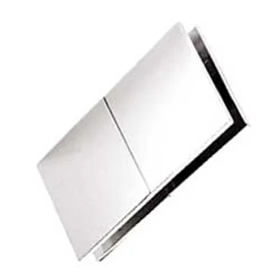 Shower Door Clamps Square Transom - PL-TSC188CH