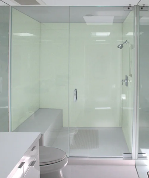 Spandrel Shower Splash Back Wall